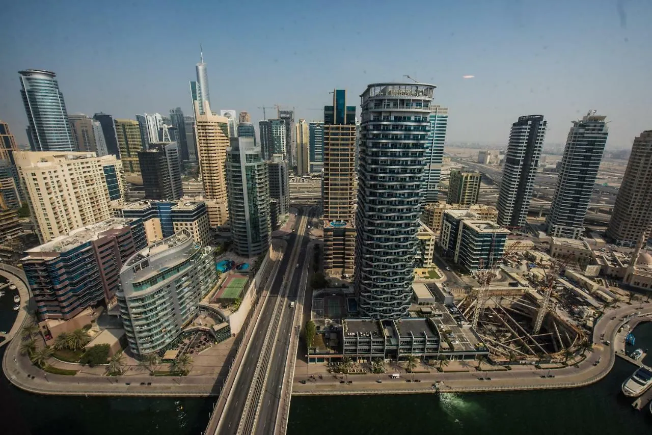 Fantastay Sparkle Tower High Floor With Full Marina Views Apartament Dubaj